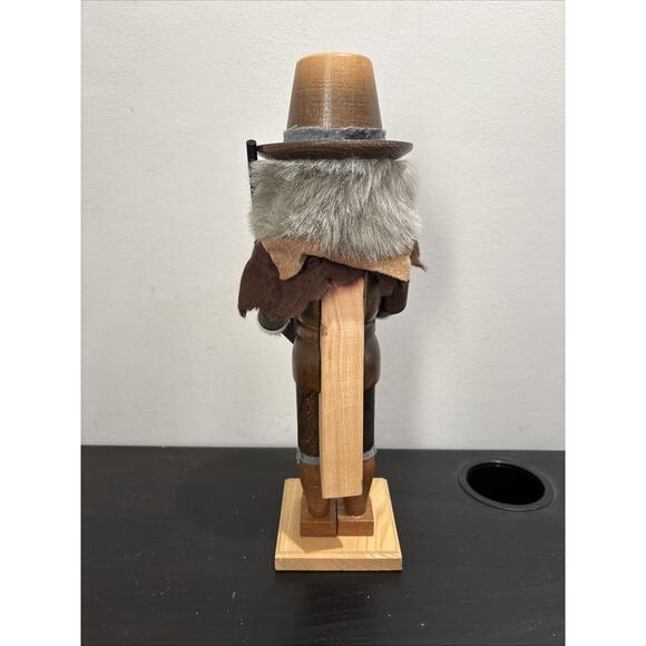 Rare Zuber Pilgrim Nutcracker Signed Limited Edition 195/5000 14" West Germany - Picture 3 of 9